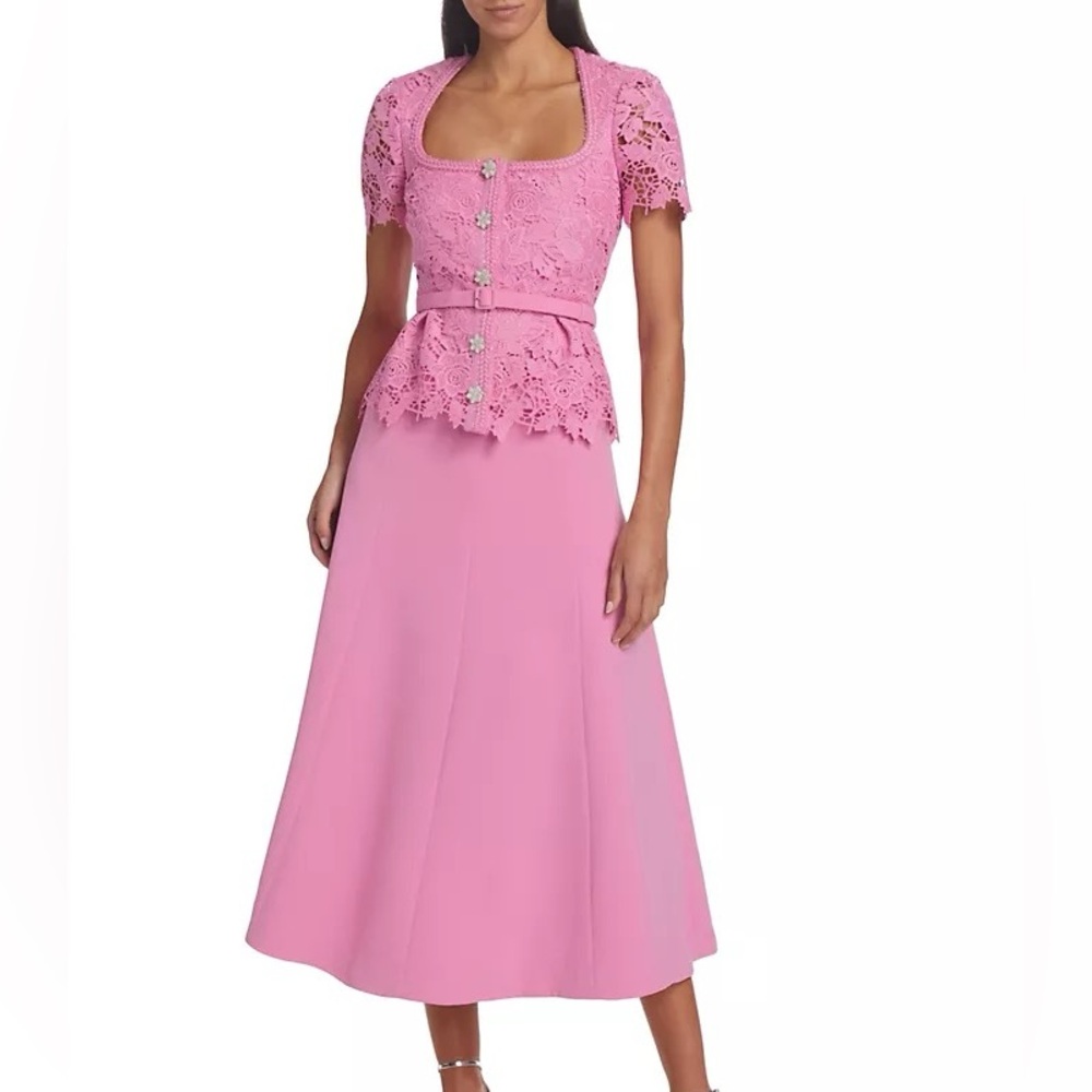 Self Portrait Midi Dress